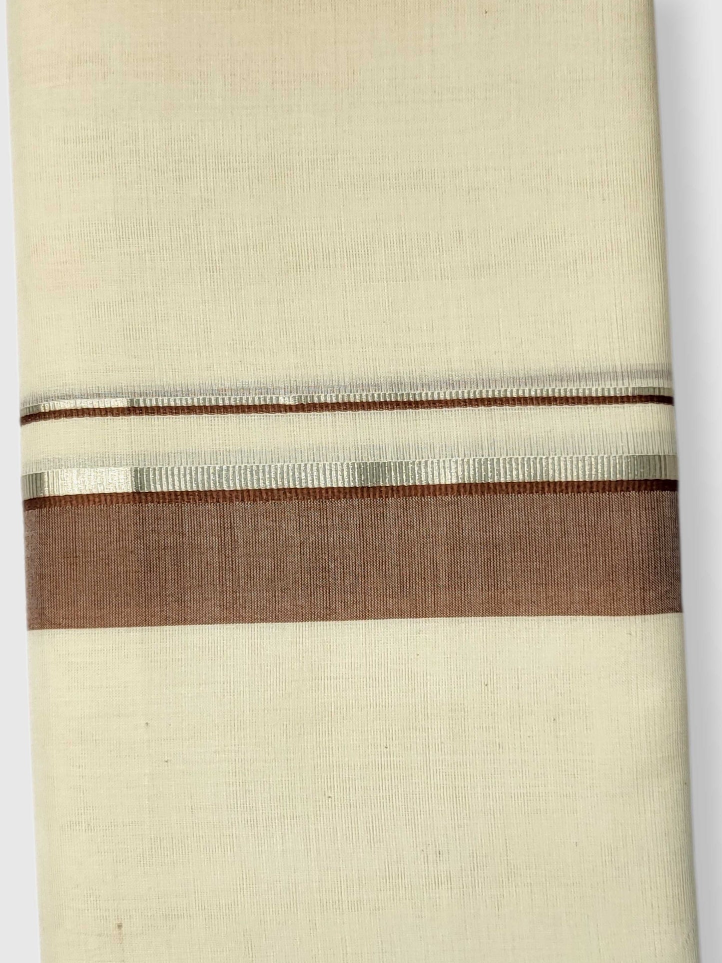 Kerala Balaramapuram Pure Cotton Handloom Mundu/Dhoti