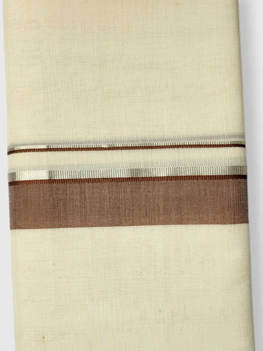 Kerala Balaramapuram Pure Cotton Handloom Mundu/Dhoti