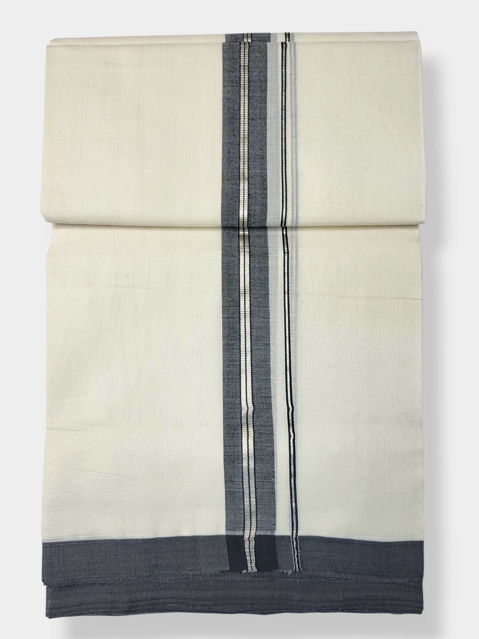 Kerala Balaramapuram Pure Cotton Handloom Mundu/Dhoti