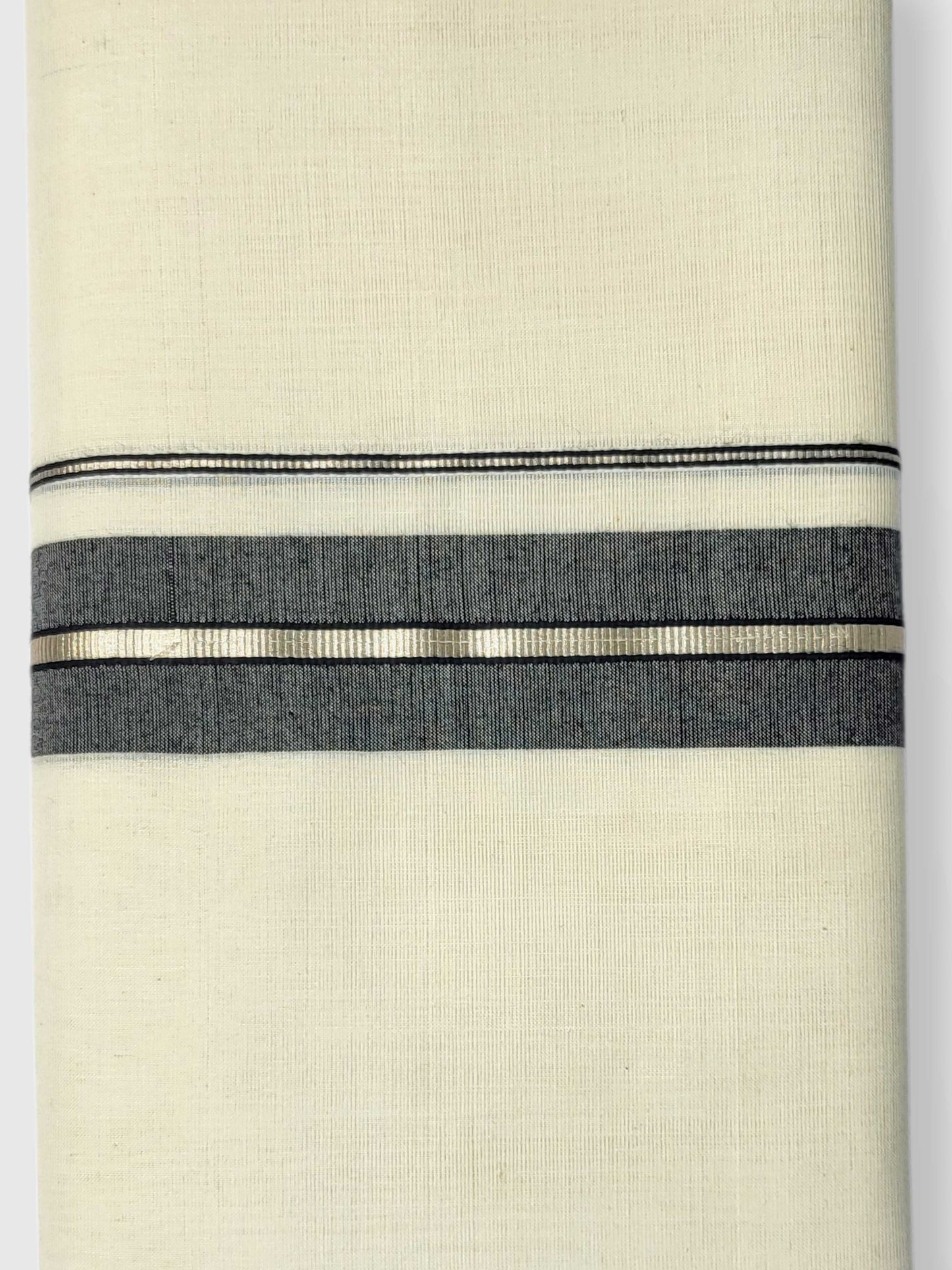 Kerala Balaramapuram Pure Cotton Handloom Mundu/Dhoti