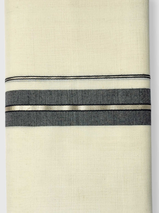 Kerala Balaramapuram Pure Cotton Handloom Mundu/Dhoti