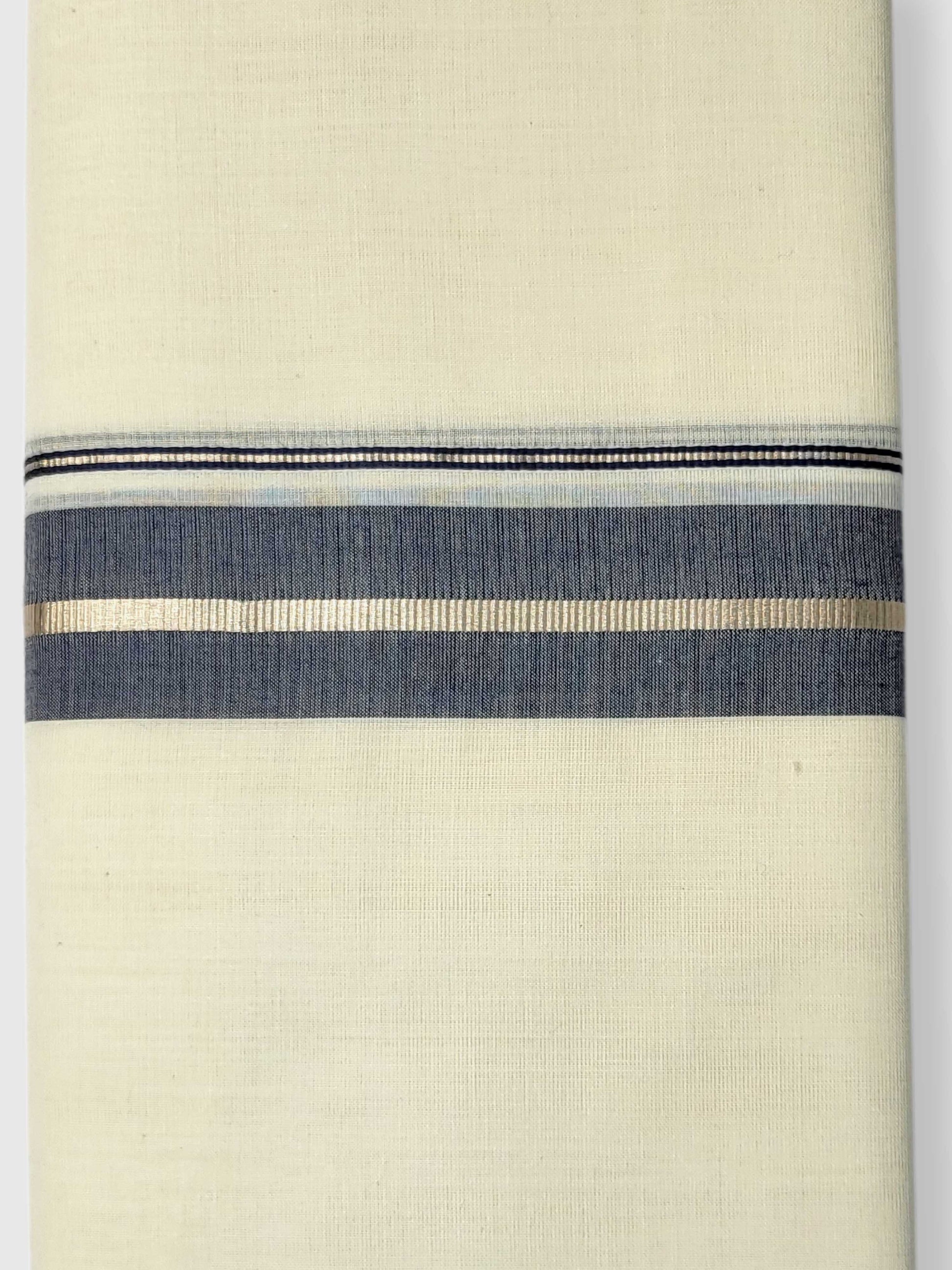 Kerala Balaramapuram Pure Cotton Handloom Mundu/Dhoti