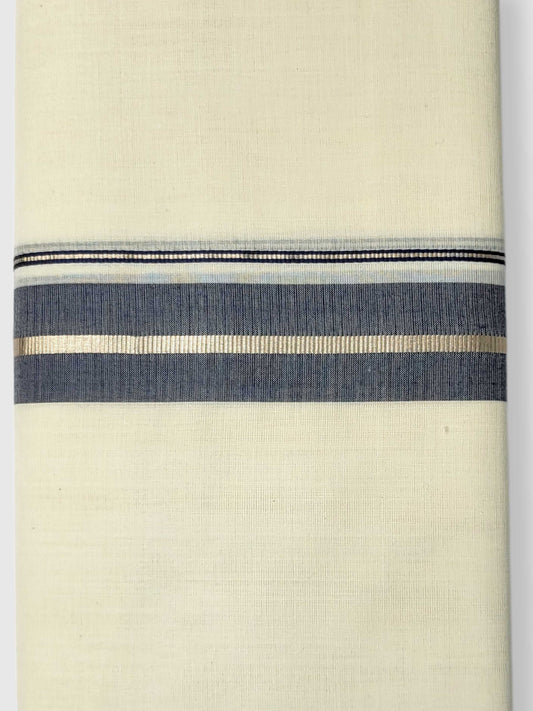 Kerala Balaramapuram Pure Cotton Handloom Mundu/Dhoti