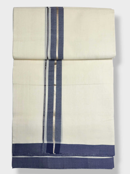 Kerala Balaramapuram Pure Cotton Handloom Mundu/Dhoti