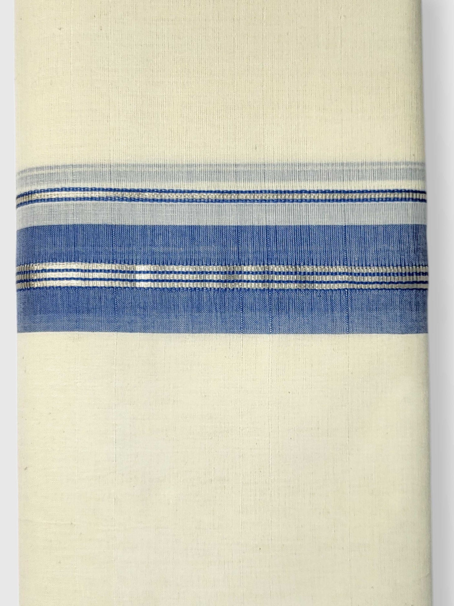 Kerala Balaramapuram Pure Cotton Handloom Mundu/Dhoti