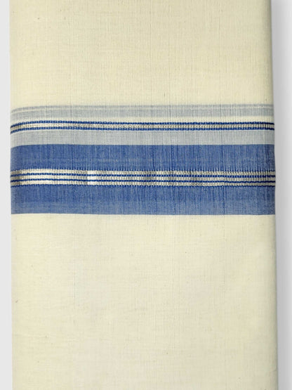 Kerala Balaramapuram Pure Cotton Handloom Mundu/Dhoti