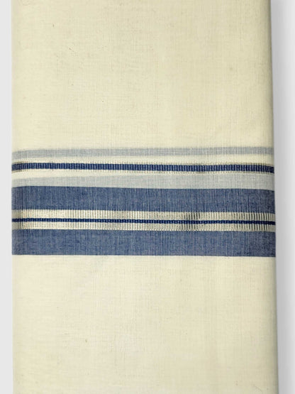 Kerala Balaramapuram Pure Cotton Handloom Mundu/Dhoti