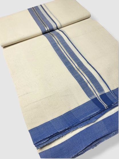 Kerala Balaramapuram Pure Cotton Handloom Mundu/Dhoti