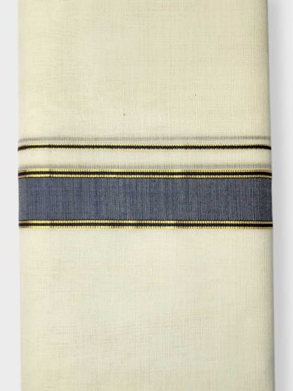 Kerala Balaramapuram Pure Cotton Handloom Mundu/Dhoti