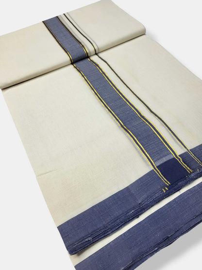 Kerala Balaramapuram Pure Cotton Handloom Mundu/Dhoti