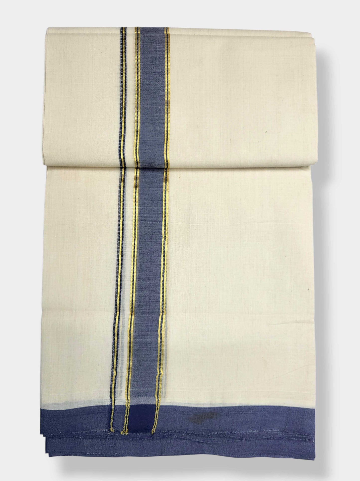 Kerala Balaramapuram Pure Cotton Handloom Mundu/Dhoti