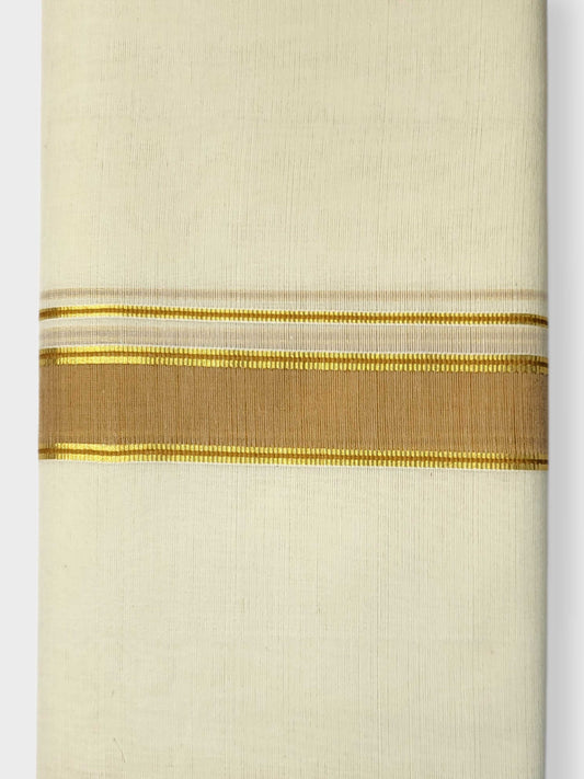 Kerala Balaramapuram Pure Cotton Handloom Mundu/Dhoti