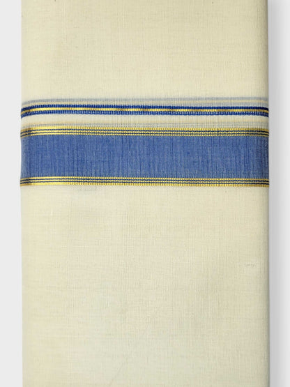 Kerala Balaramapuram Pure Cotton Handloom Mundu/Dhoti