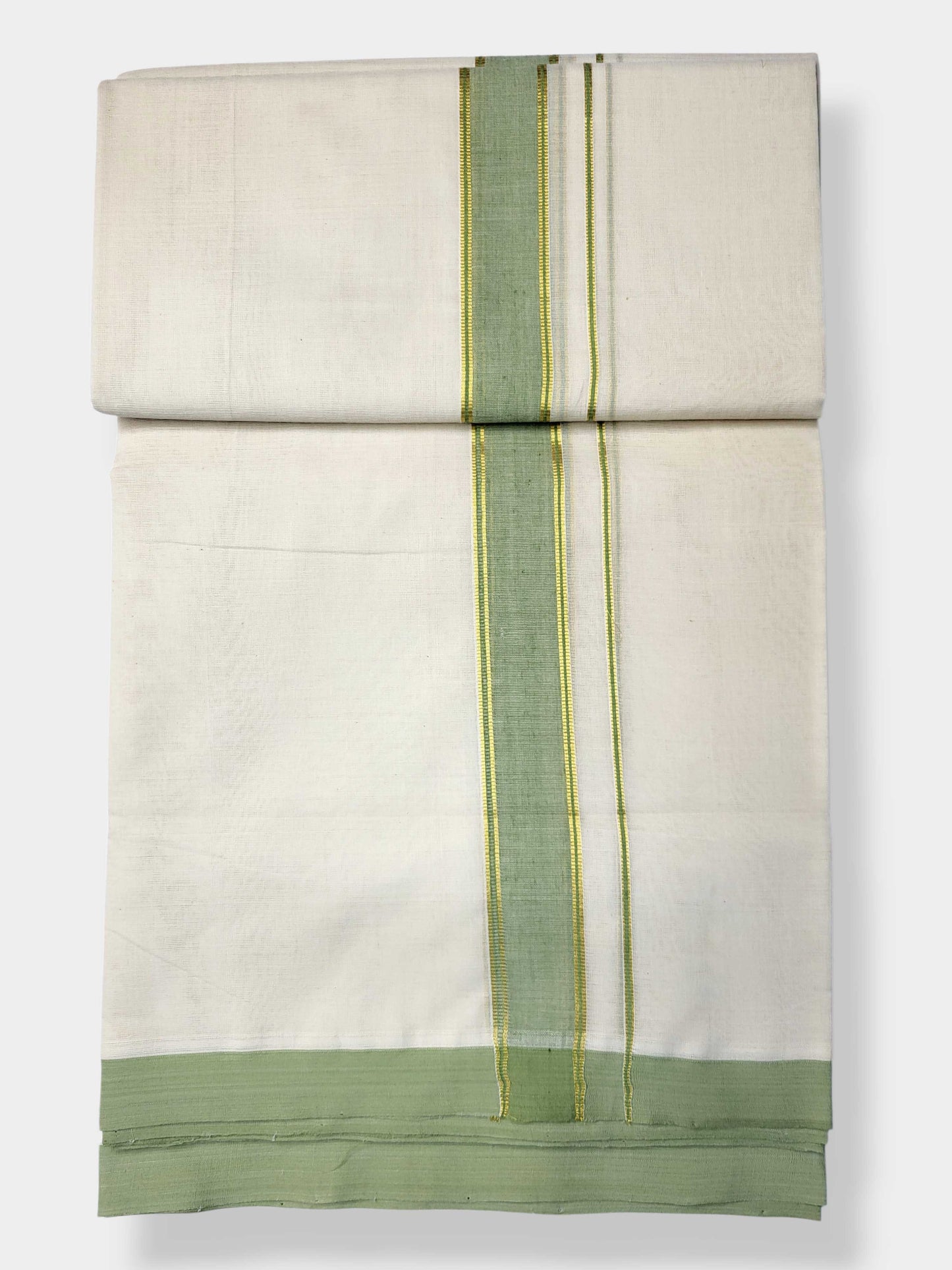 Kerala Balaramapuram Pure Cotton Handloom Mundu/Dhoti