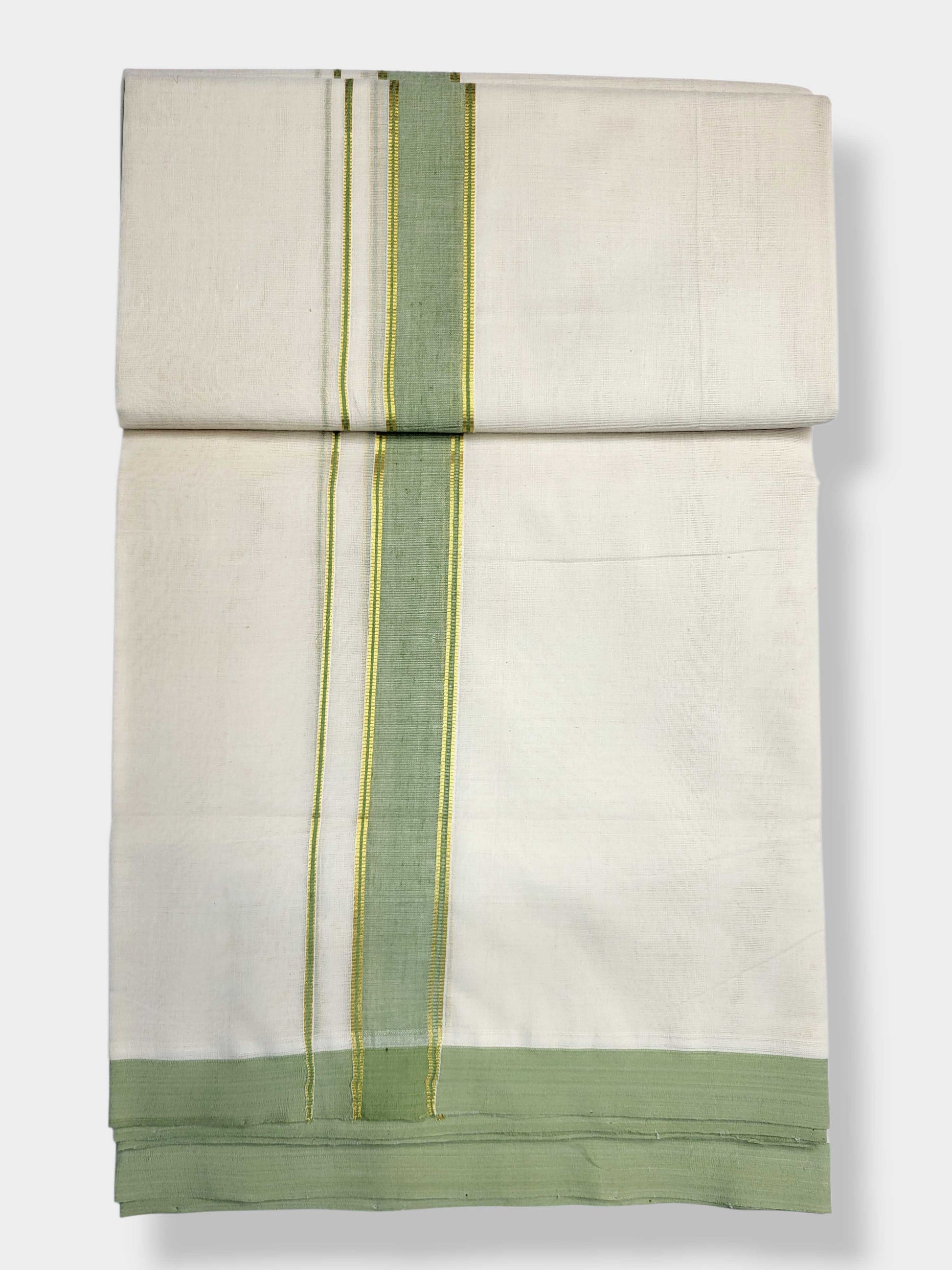 Kerala Balaramapuram Pure Cotton Handloom Mundu/Dhoti
