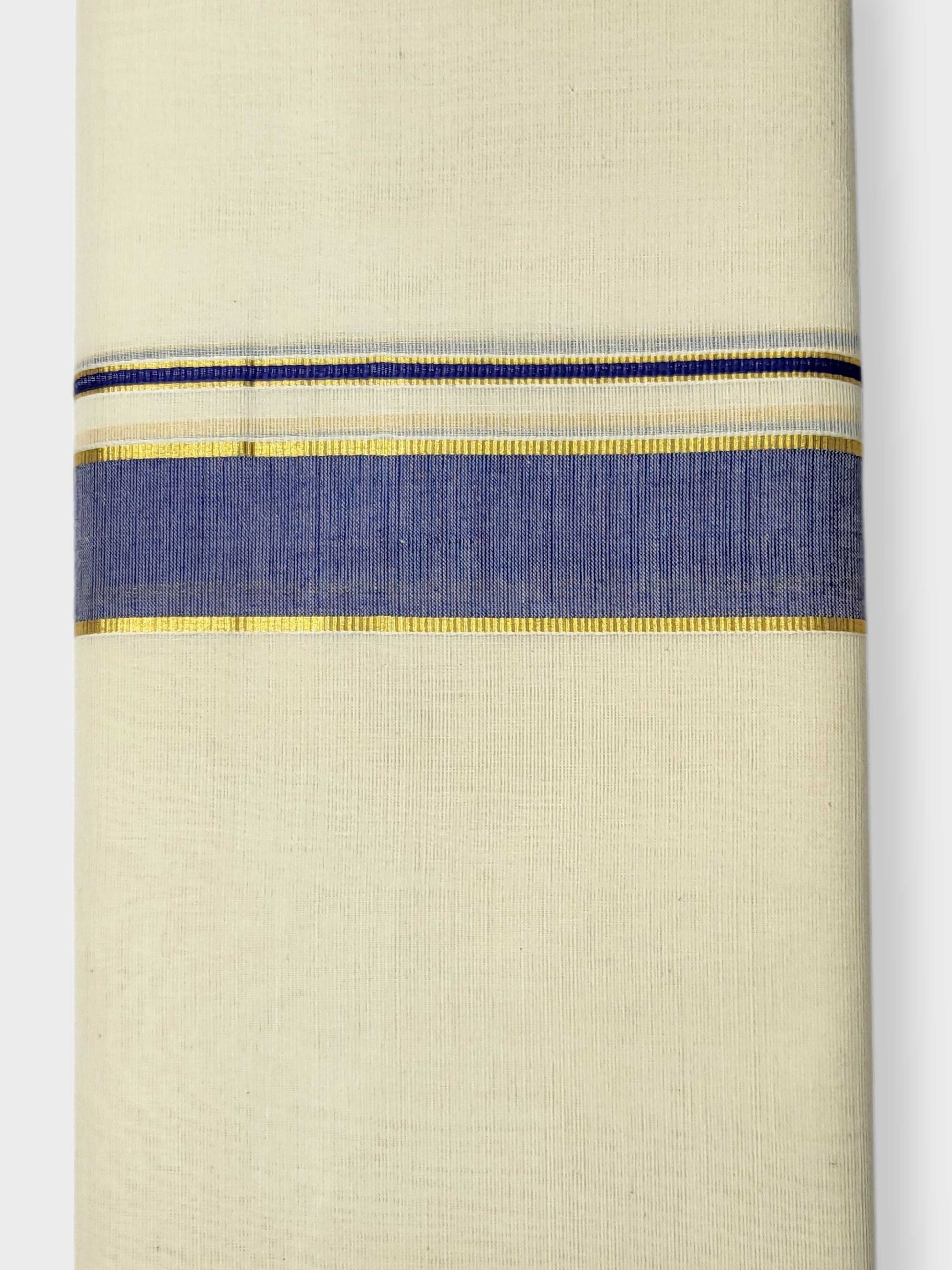 Kerala Balaramapuram Pure Cotton Handloom Mundu/Dhoti
