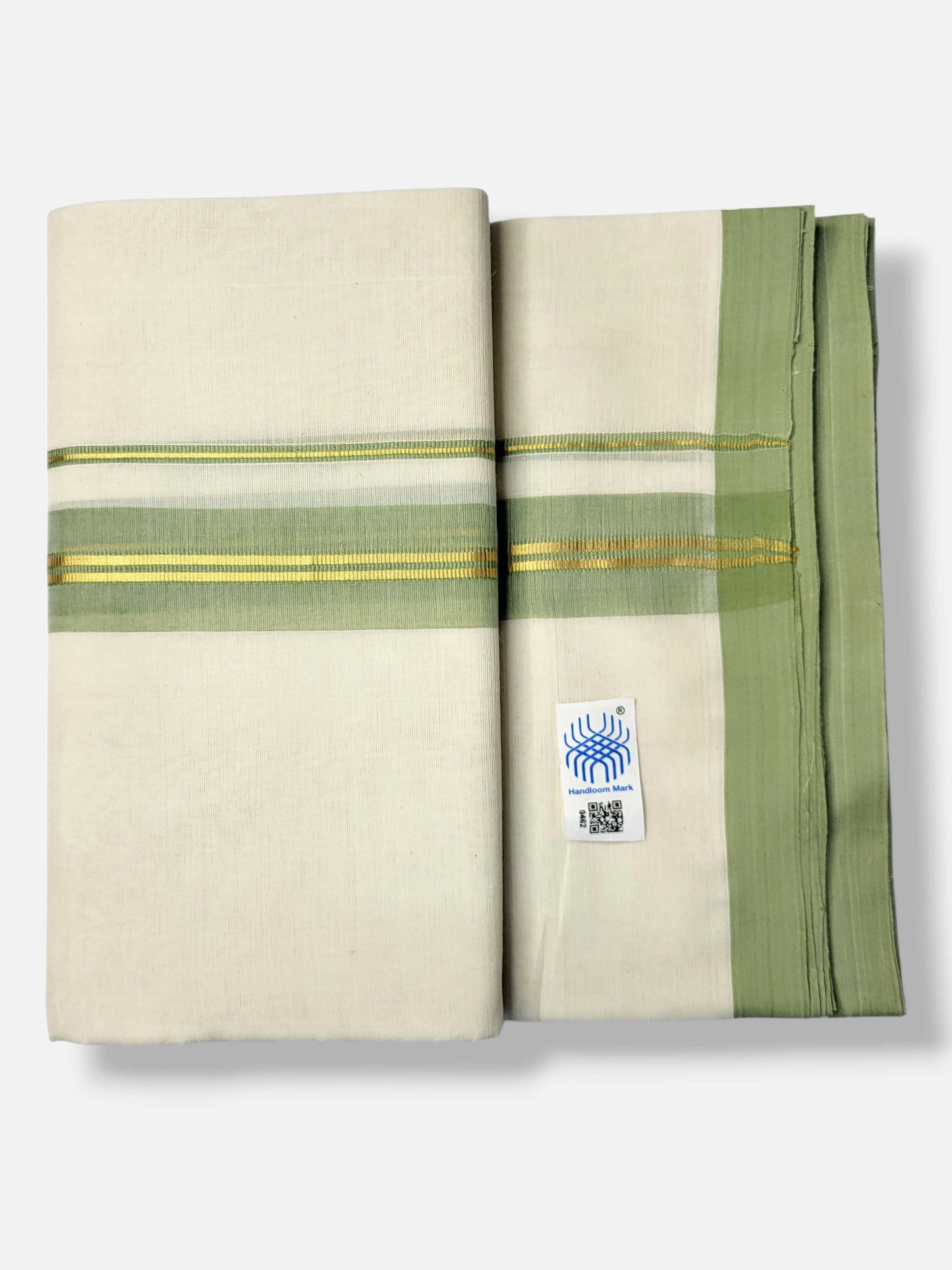 Kerala Balaramapuram Pure Cotton Handloom Mundu/Dhoti