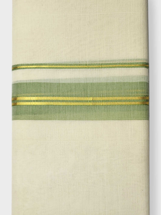 Kerala Balaramapuram Pure Cotton Handloom Mundu/Dhoti