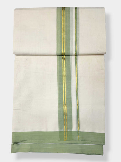 Kerala Balaramapuram Pure Cotton Handloom Mundu/Dhoti