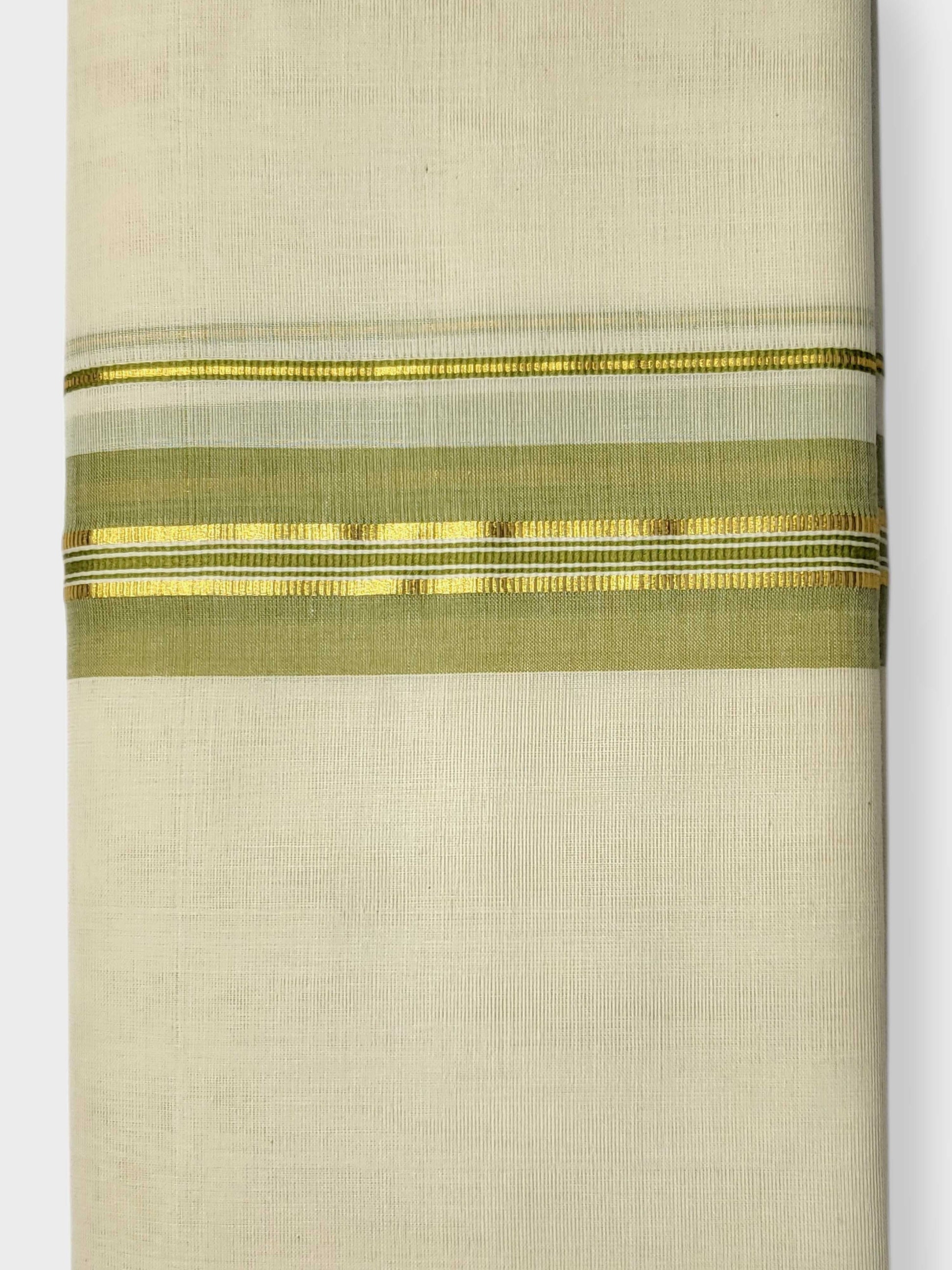 Kerala Balaramapuram Pure Cotton Handloom Mundu/Dhoti