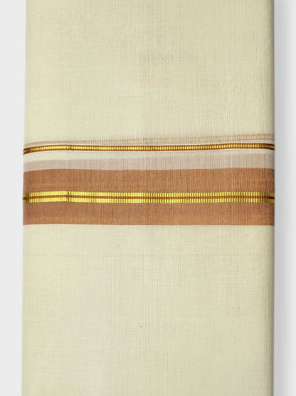 Kerala Balaramapuram Pure Cotton Handloom Mundu/Dhoti