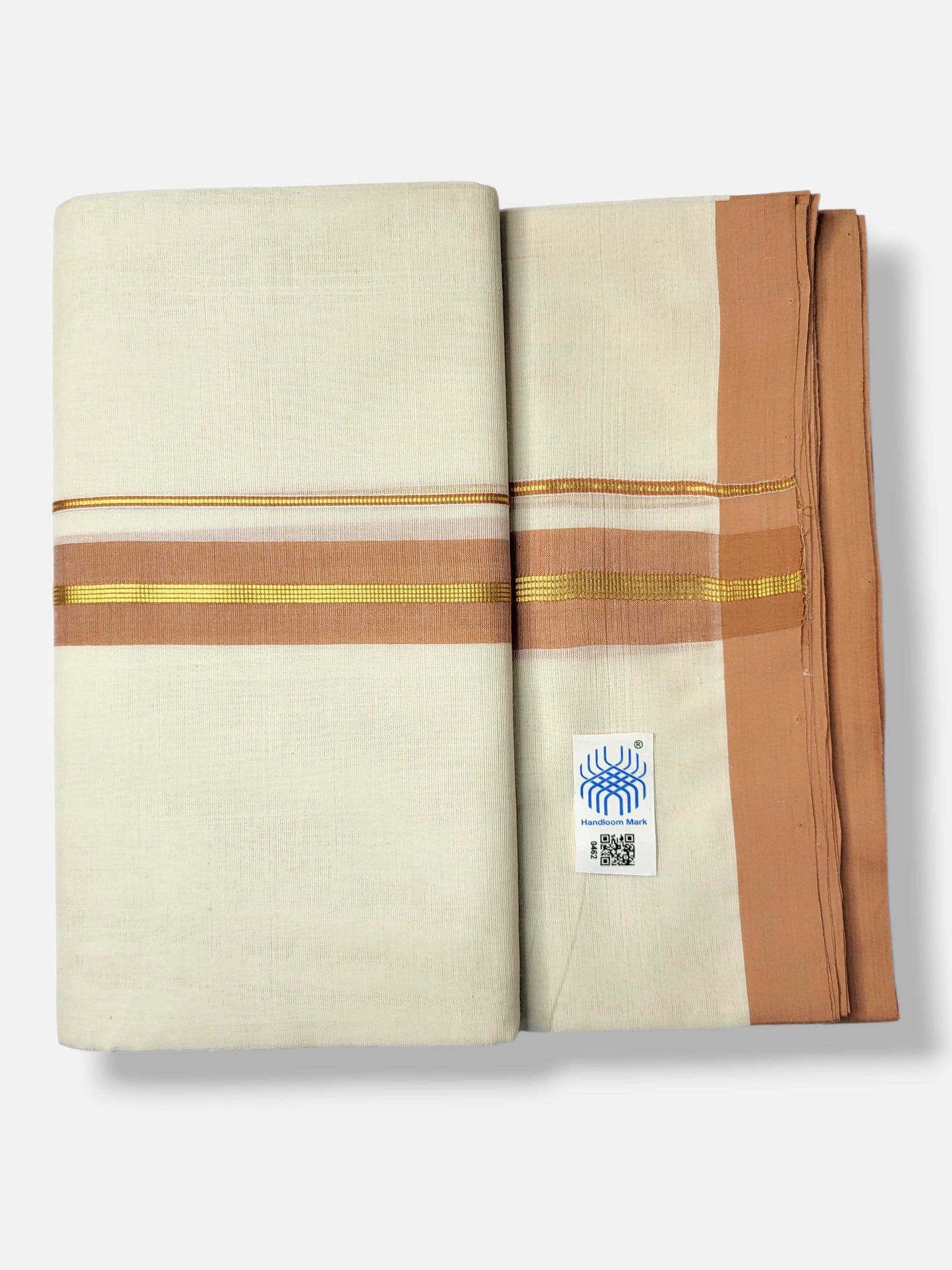 Kerala Balaramapuram Pure Cotton Handloom Mundu/Dhoti