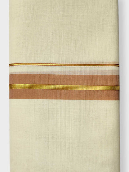 Kerala Balaramapuram Pure Cotton Handloom Mundu/Dhoti