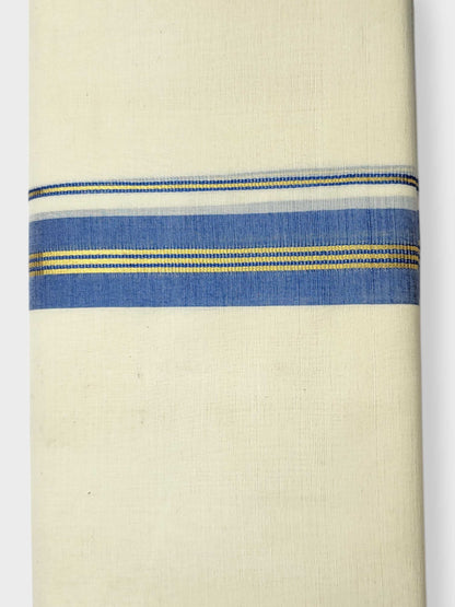 Kerala Balaramapuram Pure Cotton Handloom Mundu/Dhoti