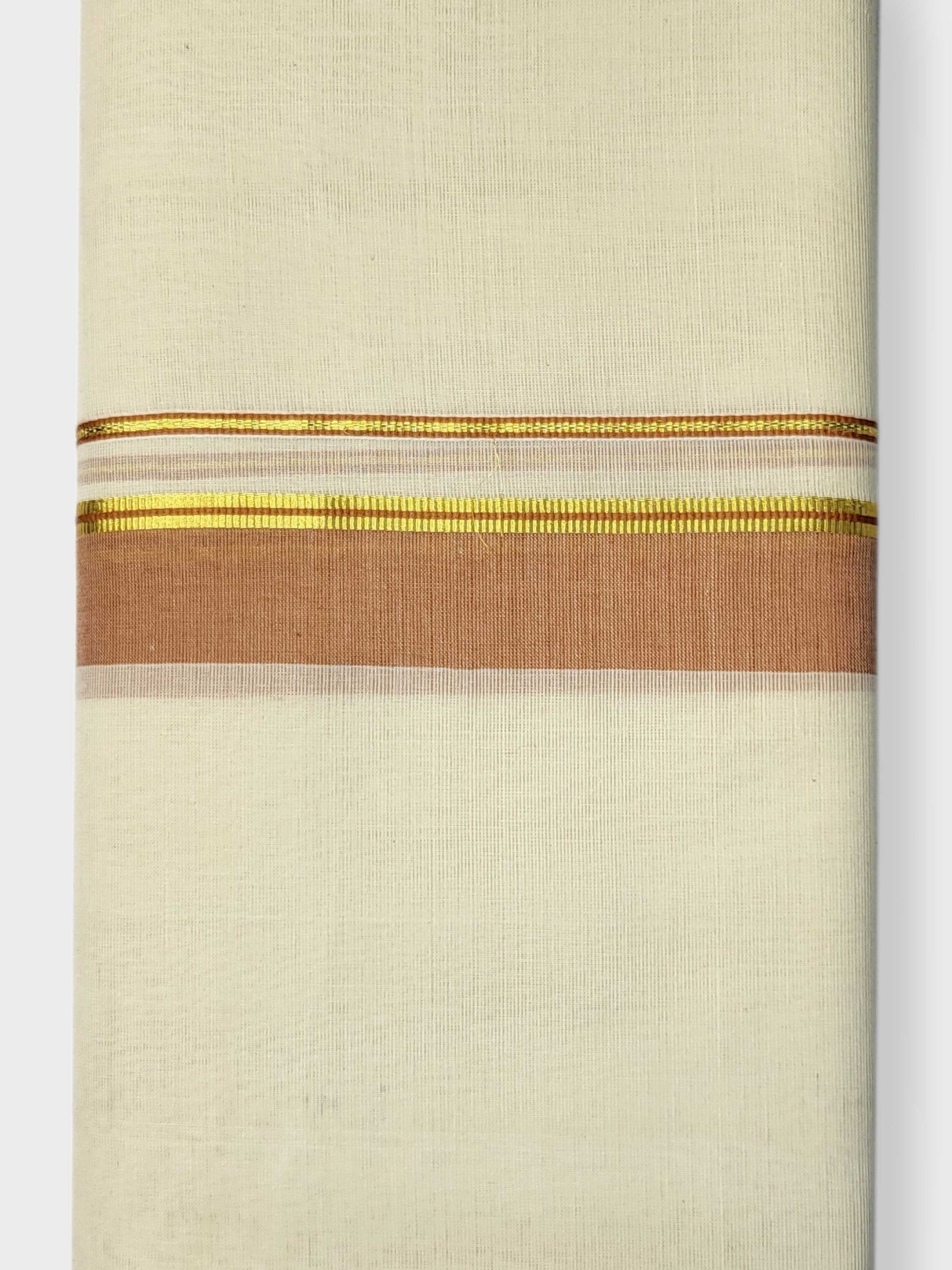 Kerala Balaramapuram Pure Cotton Handloom Mundu/Dhoti