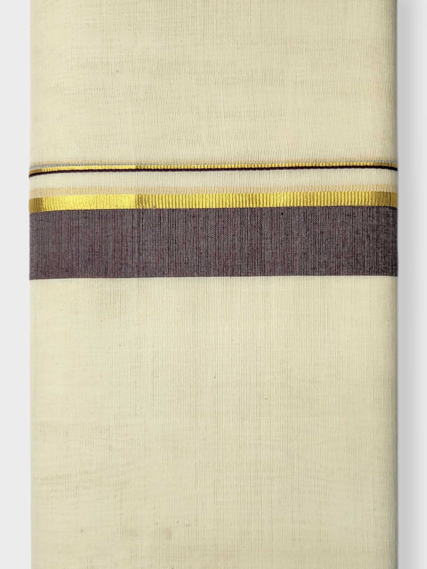 Kerala Balaramapuram Pure Cotton Handloom Mundu/Dhoti