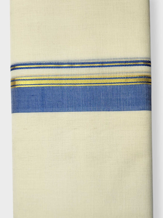 Kerala Balaramapuram Pure Cotton Handloom Mundu/Dhoti