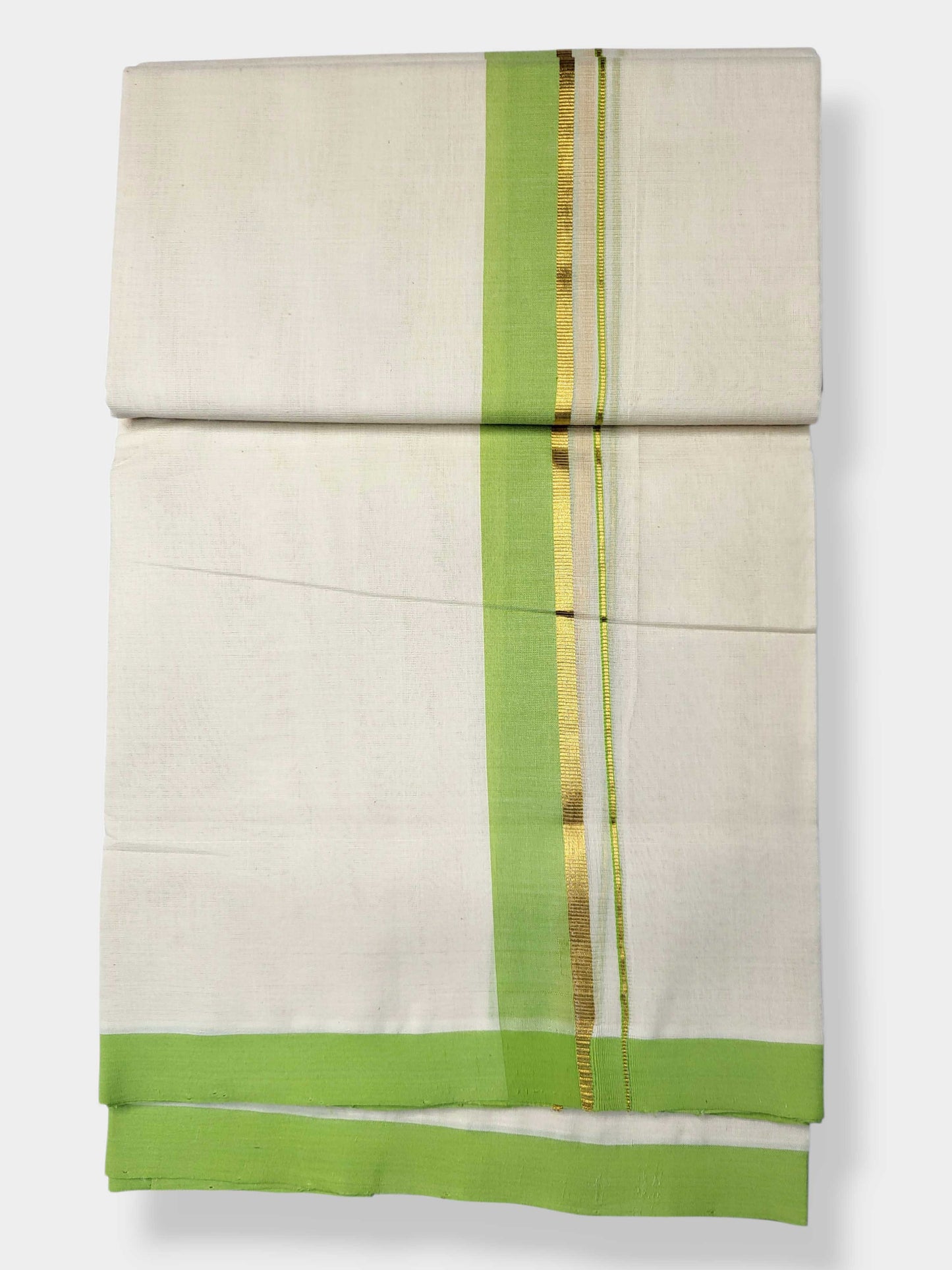 Kerala Balaramapuram Pure Cotton Handloom Mundu/Dhoti