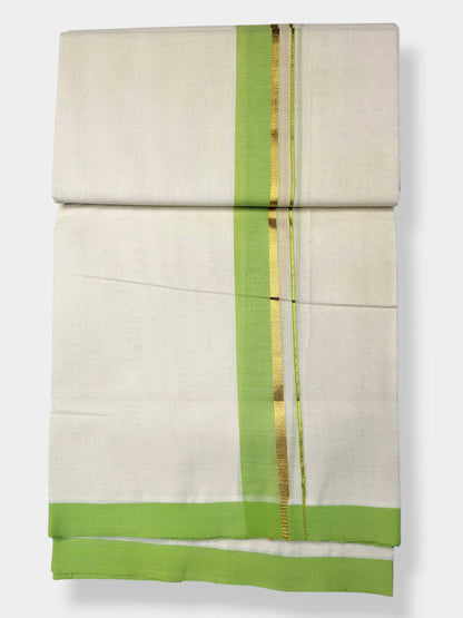 Kerala Balaramapuram Pure Cotton Handloom Mundu/Dhoti