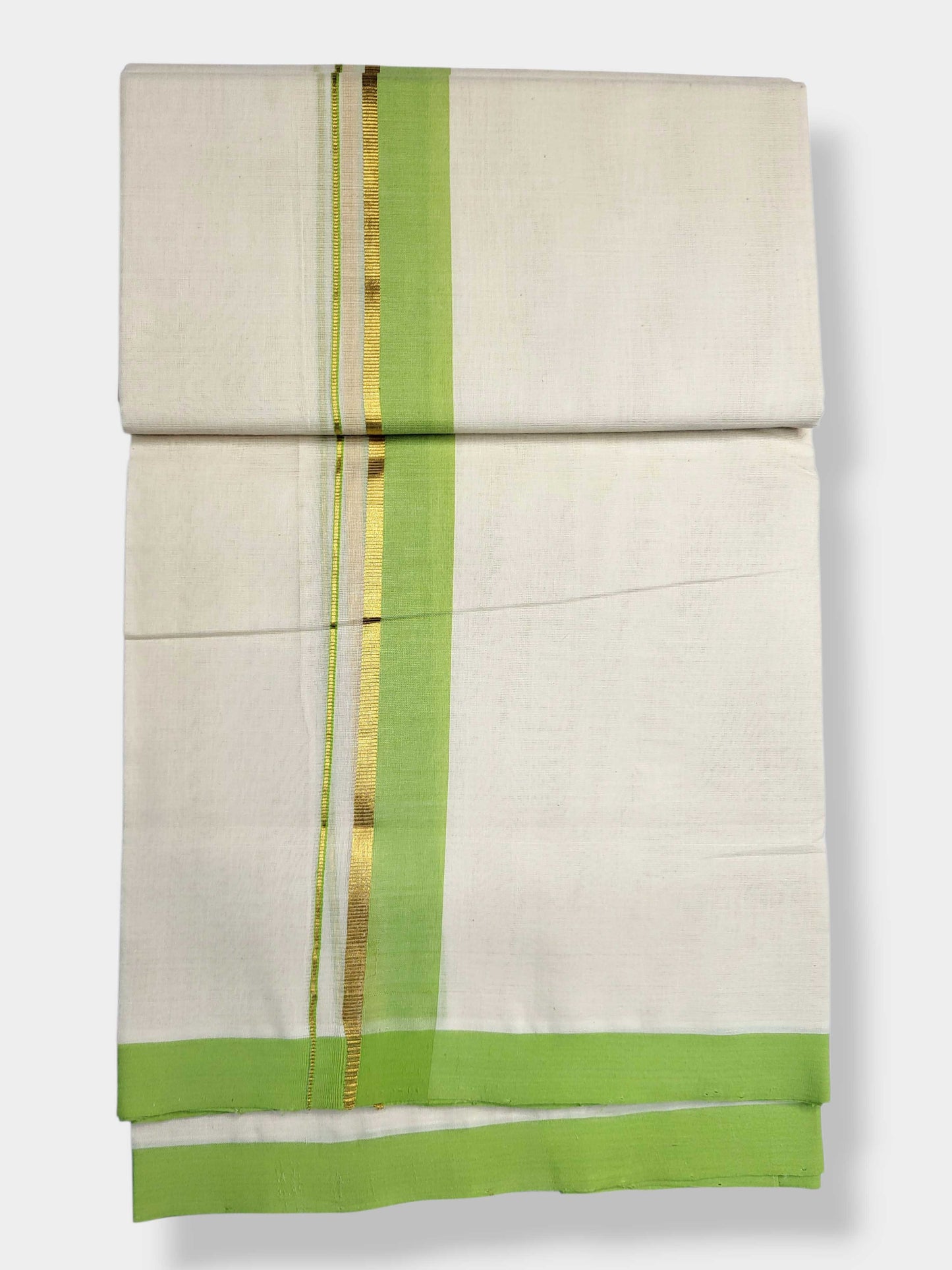 Kerala Balaramapuram Pure Cotton Handloom Mundu/Dhoti
