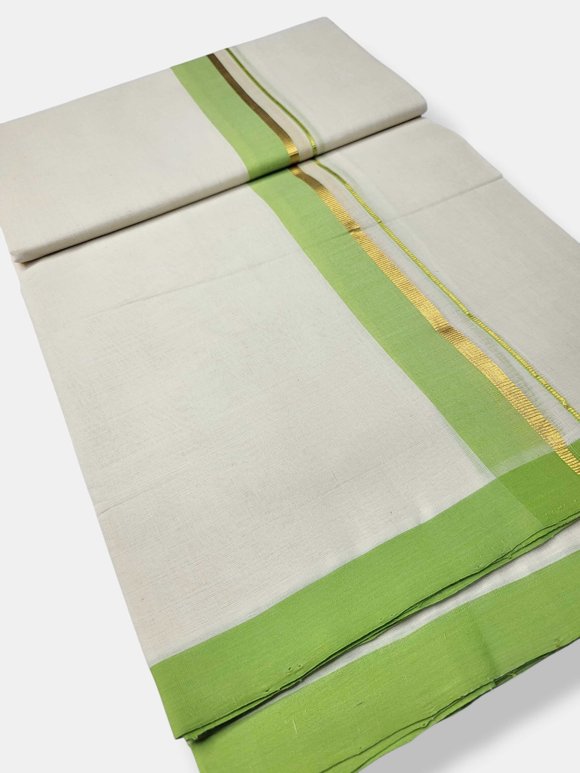Kerala Balaramapuram Pure Cotton Handloom Mundu/Dhoti