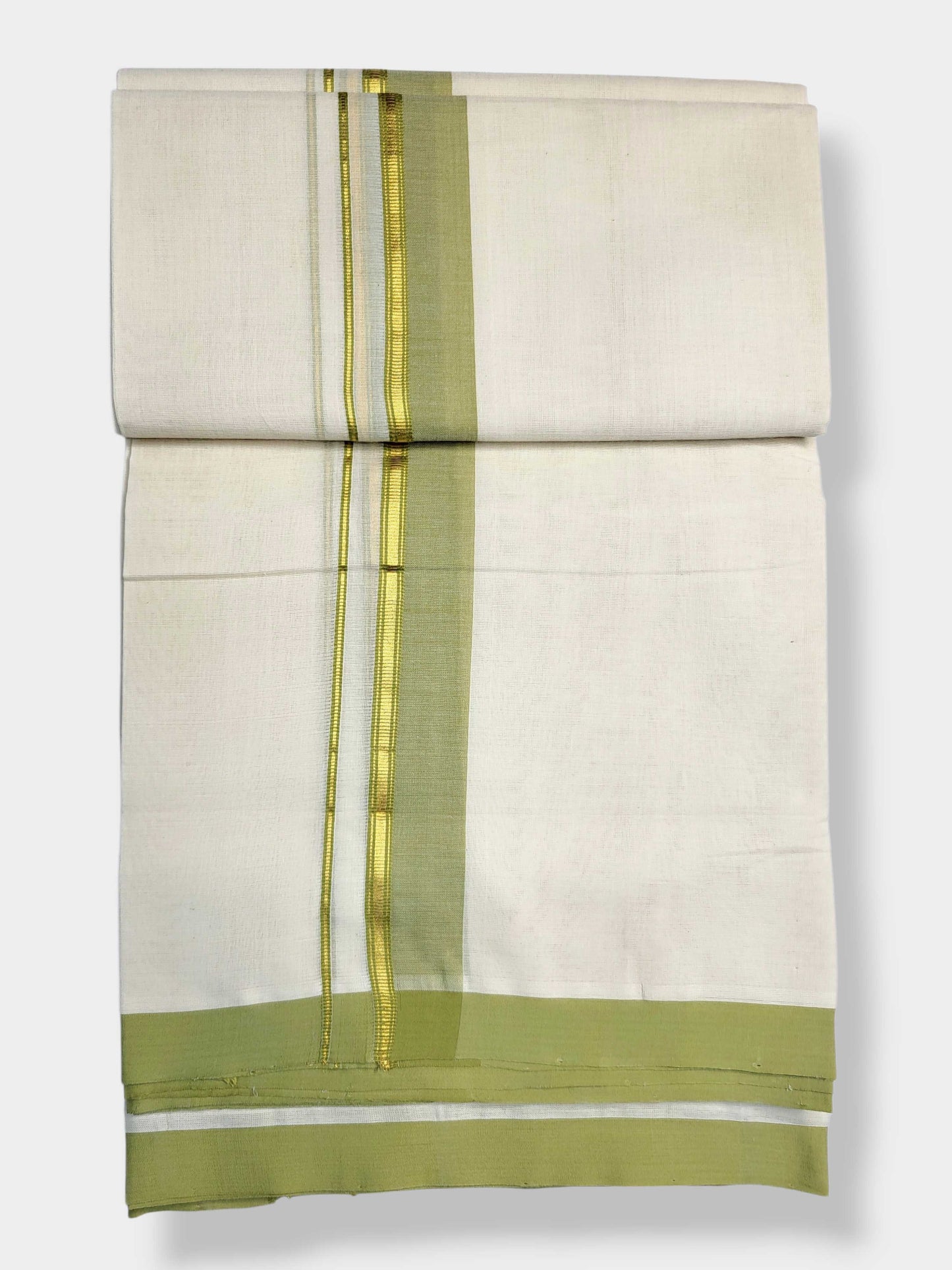 Kerala Balaramapuram Pure Cotton Handloom Mundu/Dhoti