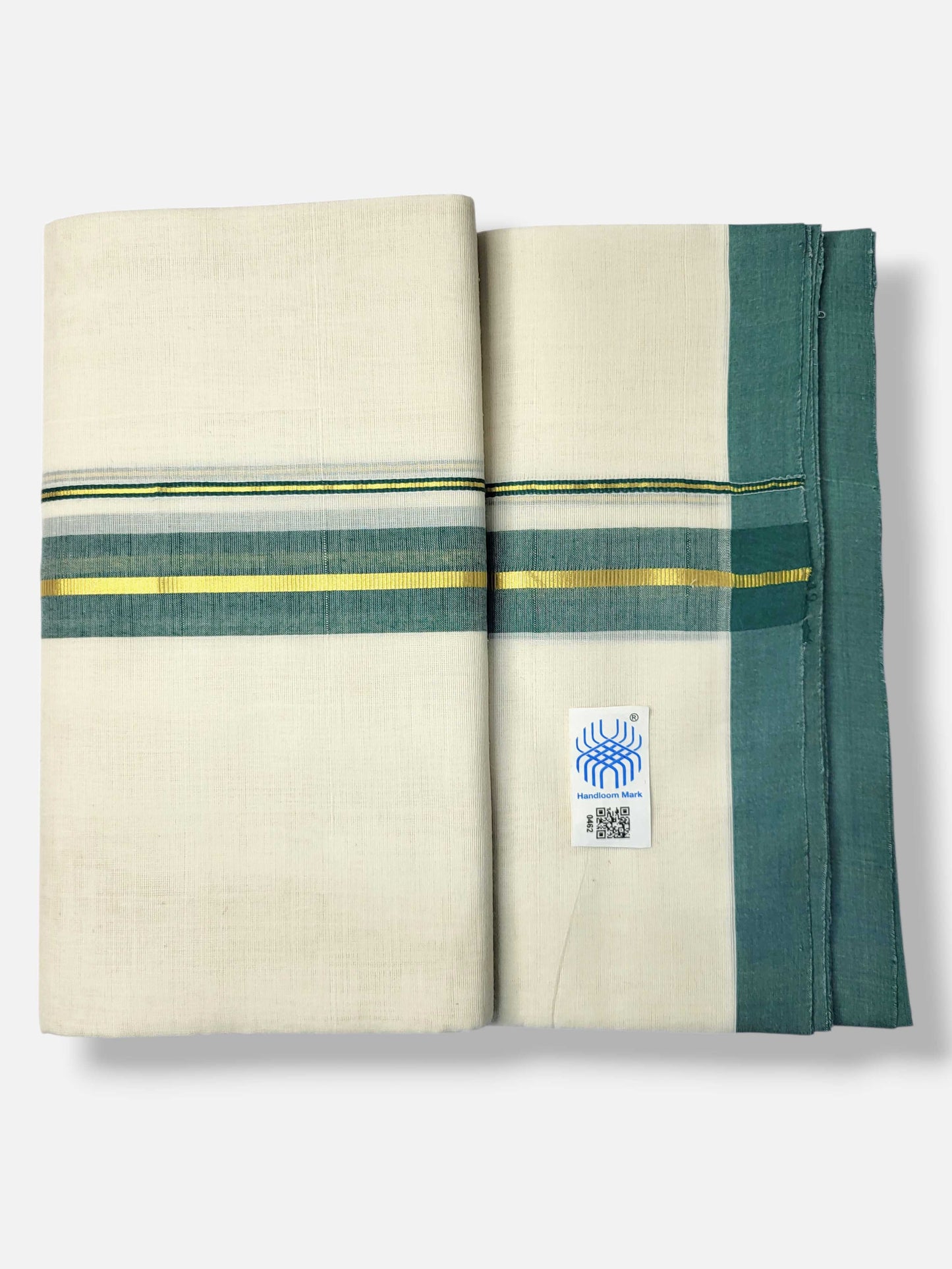 Kerala Balaramapuram Pure Cotton Handloom Mundu/Dhoti