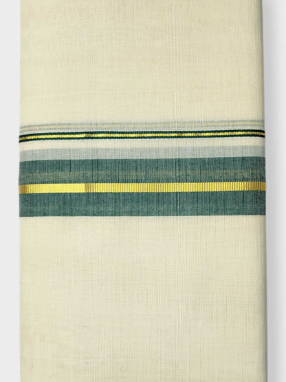 Kerala Balaramapuram Pure Cotton Handloom Mundu/Dhoti