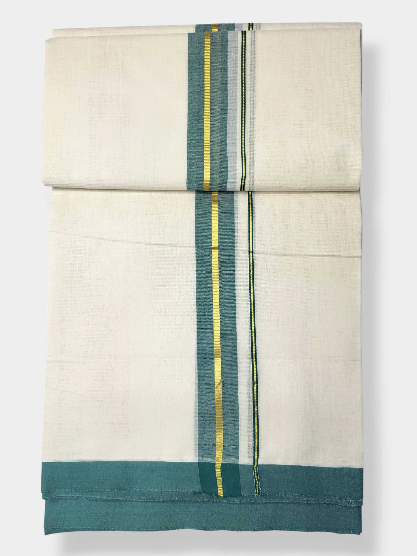 Kerala Balaramapuram Pure Cotton Handloom Mundu/Dhoti
