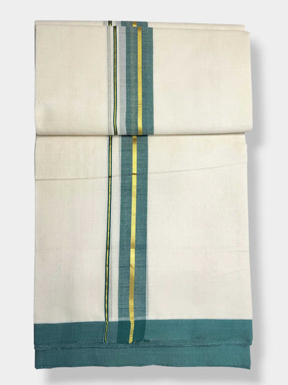 Kerala Balaramapuram Pure Cotton Handloom Mundu/Dhoti