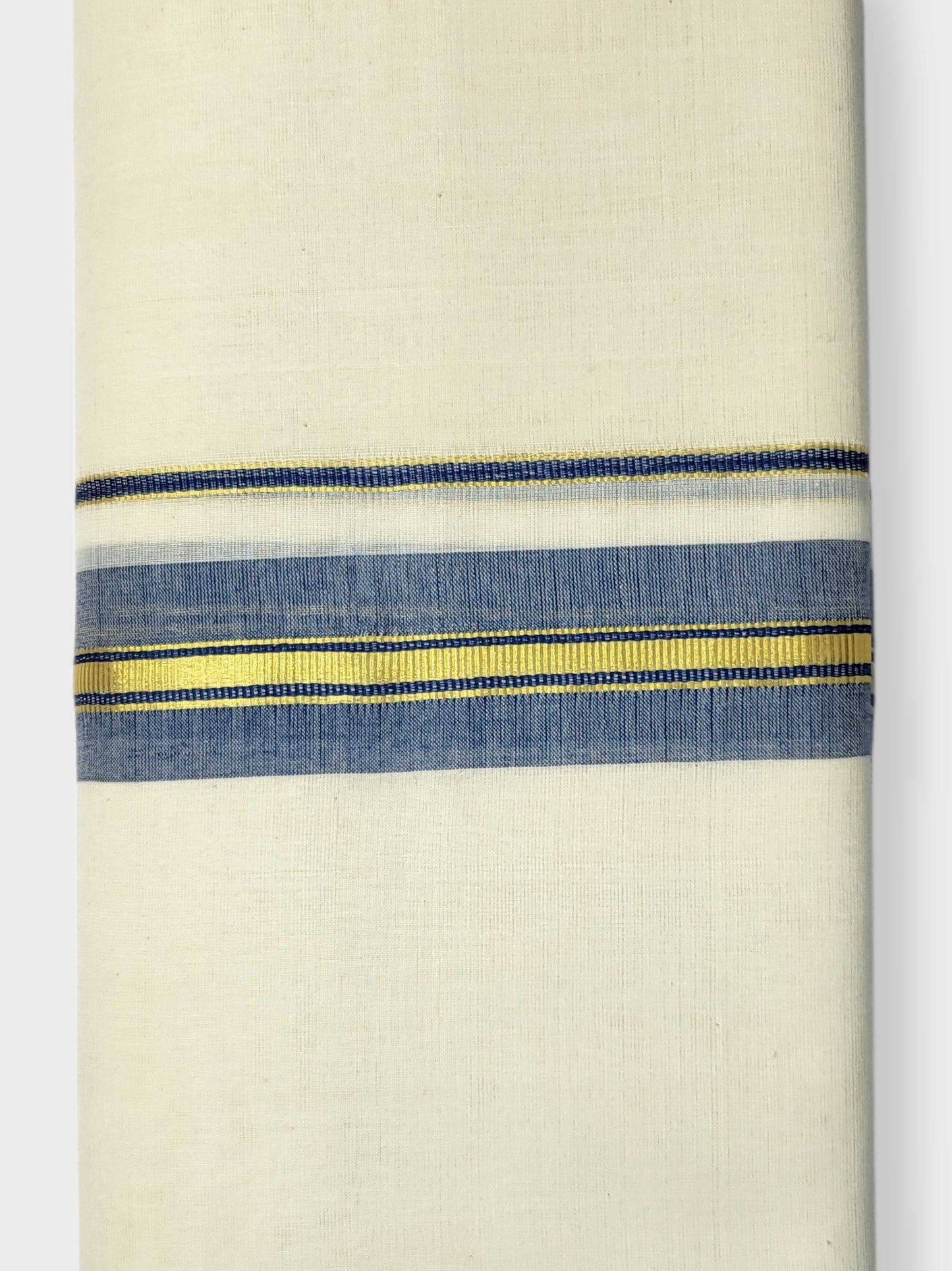 Kerala Balaramapuram Pure Cotton Handloom Mundu/Dhoti