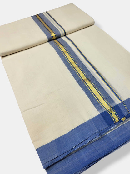 Kerala Balaramapuram Pure Cotton Handloom Mundu/Dhoti