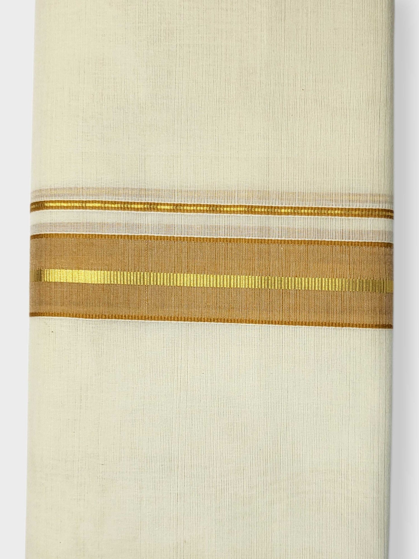 Kerala Balaramapuram Pure Cotton Handloom Mundu/Dhoti