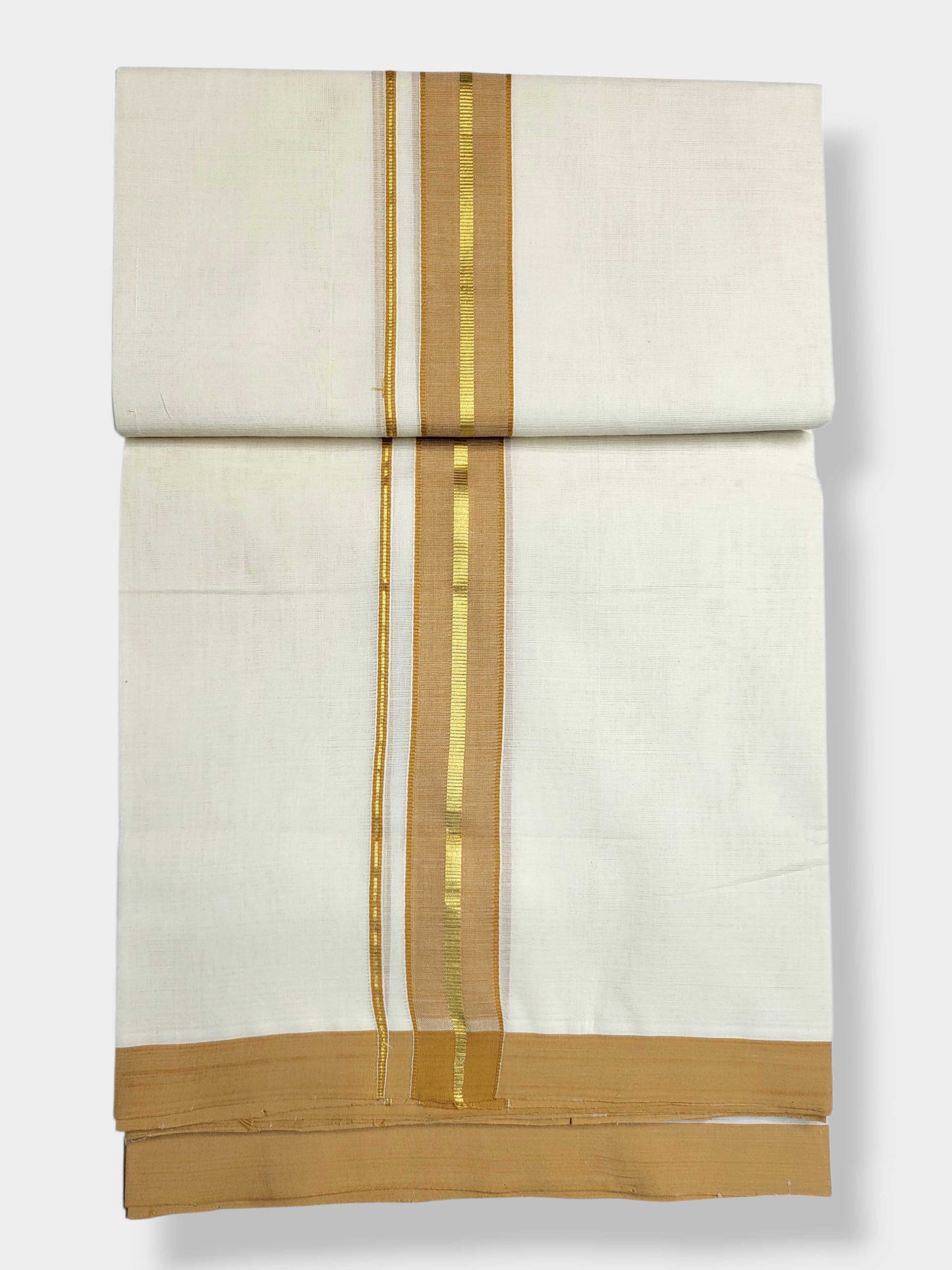 Kerala Balaramapuram Pure Cotton Handloom Mundu/Dhoti