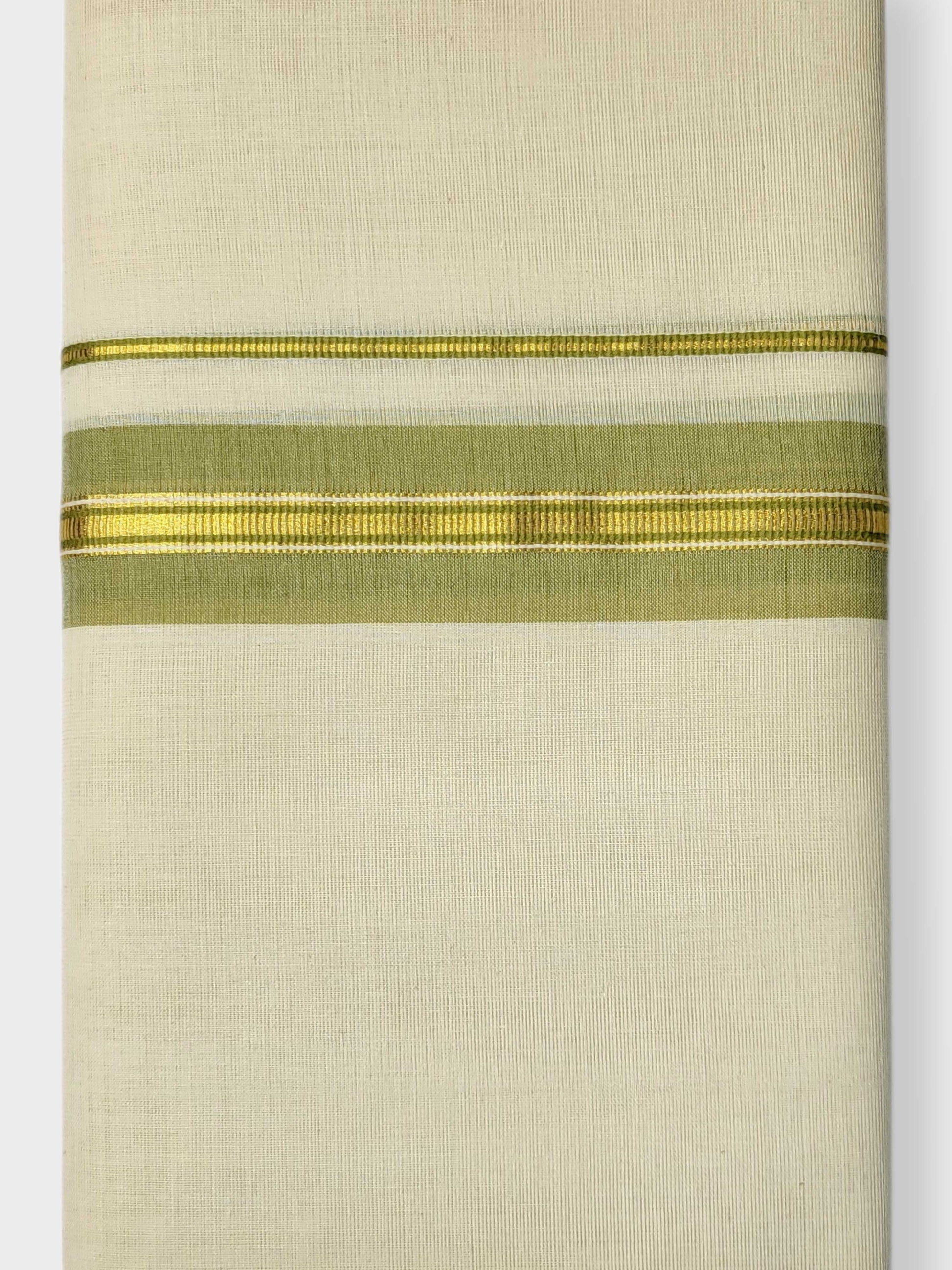 Kerala Balaramapuram Pure Cotton Handloom Mundu/Dhoti