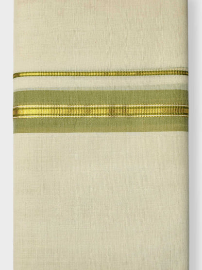 Kerala Balaramapuram Pure Cotton Handloom Mundu/Dhoti