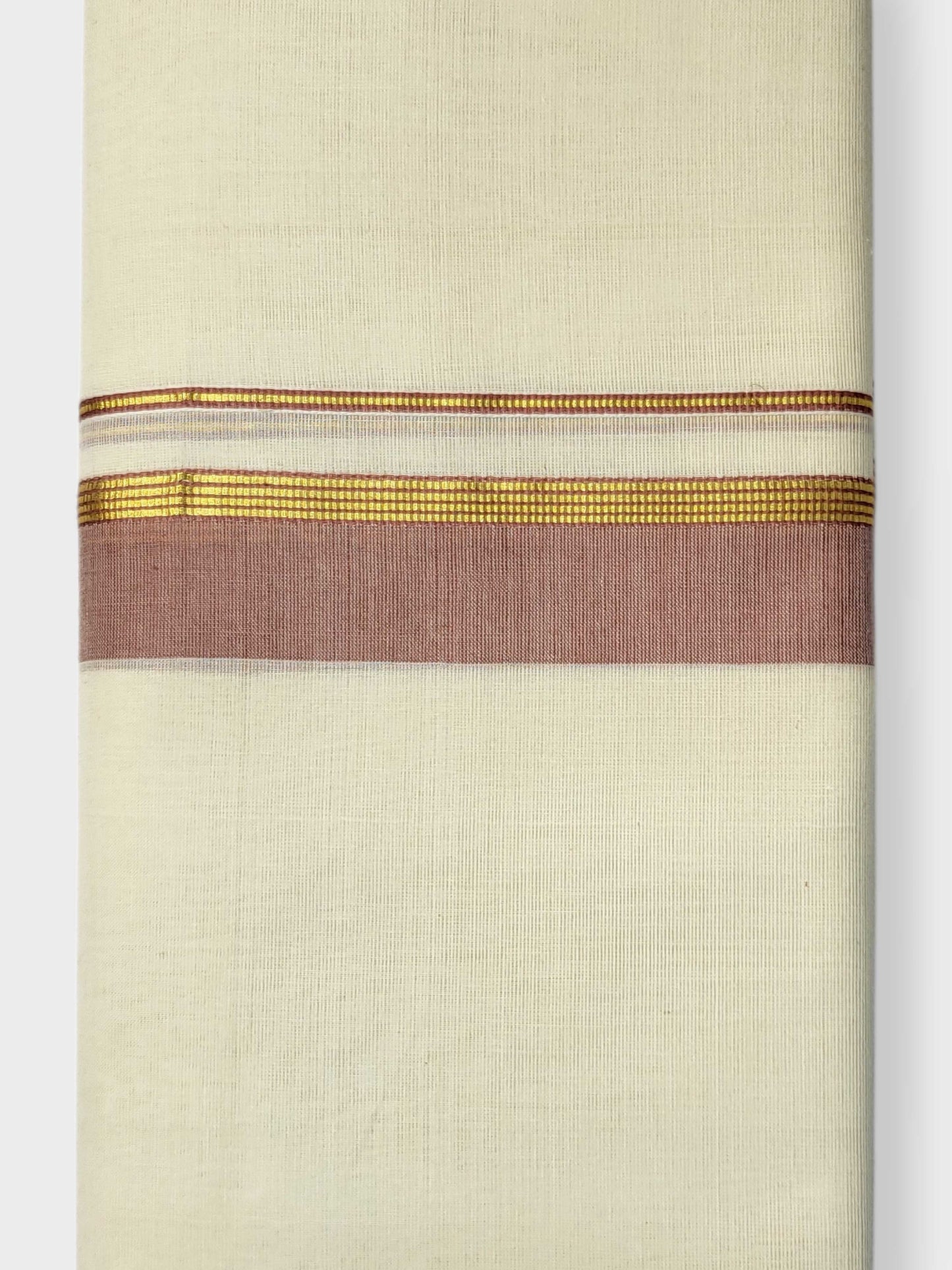 Kerala Balaramapuram Pure Cotton Handloom Mundu/Dhoti