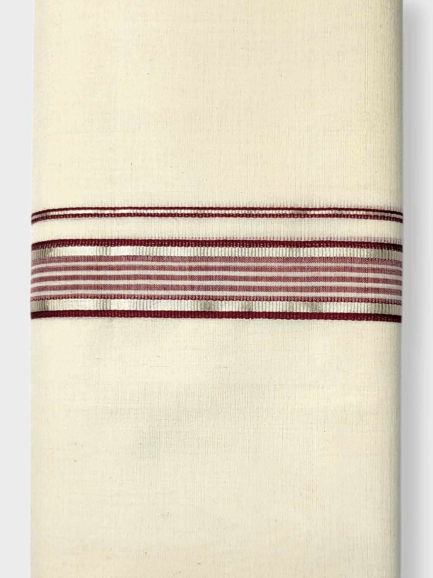 Kerala Balaramapuram Pure Cotton Handloom Mundu/Dhoti