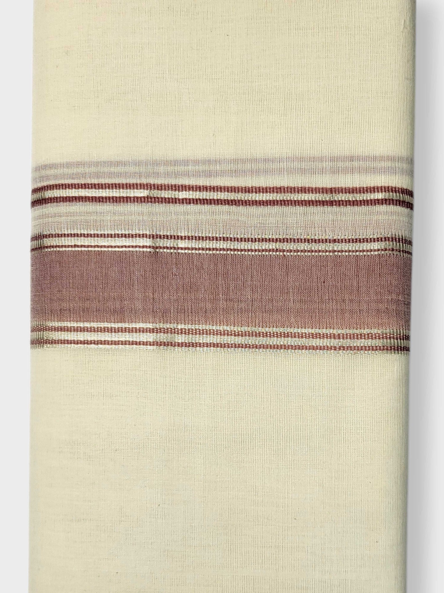 Kerala Balaramapuram Pure Cotton Handloom Mundu/Dhoti