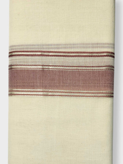 Kerala Balaramapuram Pure Cotton Handloom Mundu/Dhoti